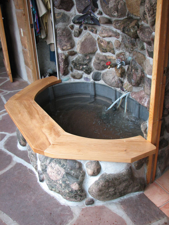 Homemade Hot Tub